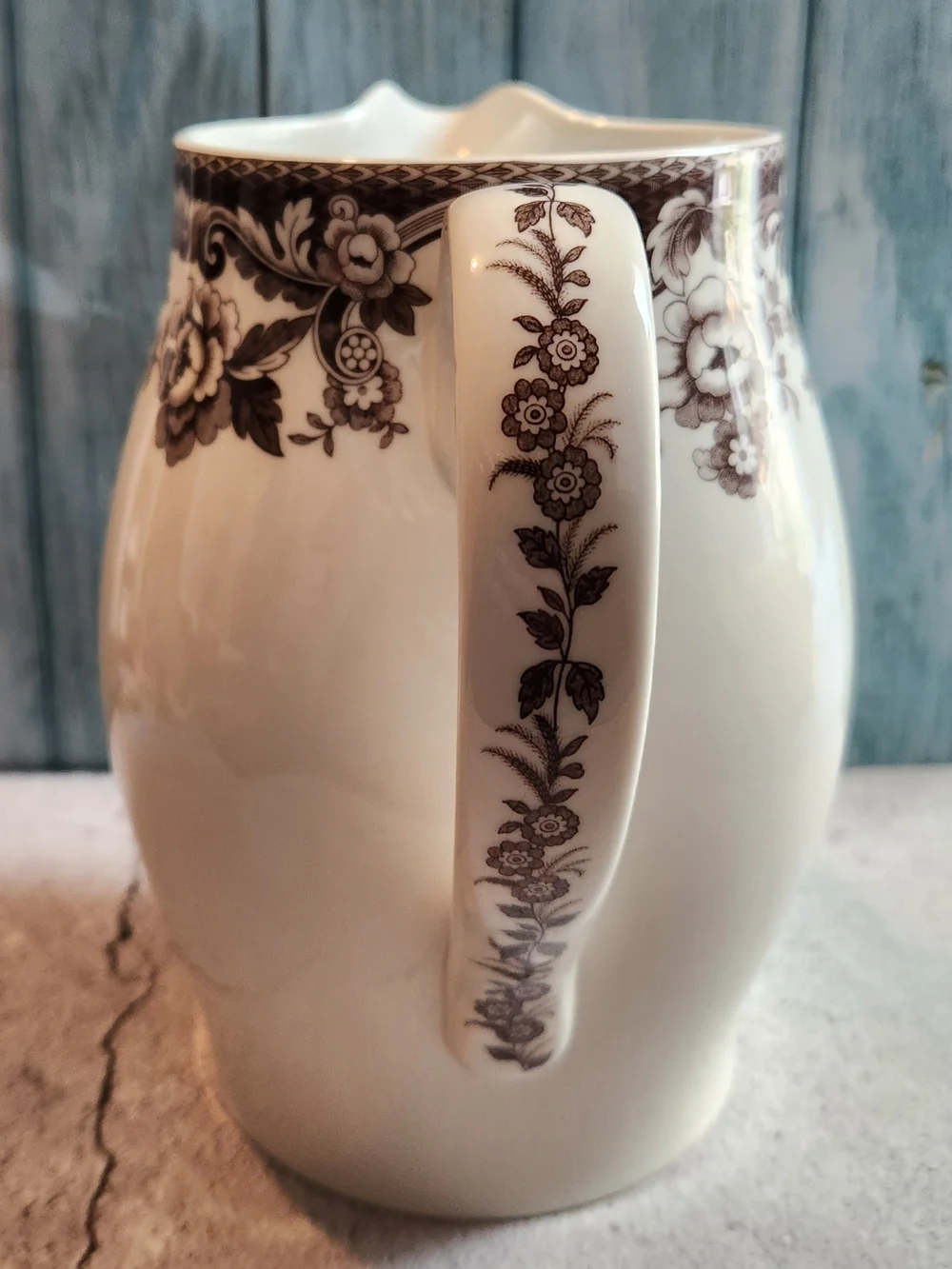 Spode Delamere Brown 56 Oz Pitcher